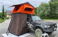 Střešní autostan Escape 190 cm s vestibulem pro 5 osoby 