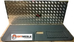 Alu výplň pátých dveří Toyota Land Cruiser 90-95 (černá barva)