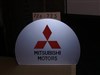 Nápis MISUBISHI MOTORS