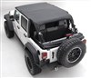 Střešní bikiny Soft Top Smittybilt Jeep Wrangler JK (07-09) nepromokavý