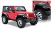 Plastové přední lemy Bushwacker Jeep Wrangler JK 2. dvéřový, pocket