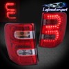 Zadní čirá LED světla black Jeep Grand Cherokee WJ (99-04)