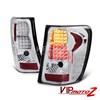 Zadní čirá LED světla chrom Jeep Grand Cherokee WJ (99-04)